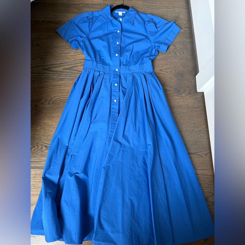 Alexis for Target cobalt blue button-down shirtdress. Size S. Like new. - Picture 9 of 9